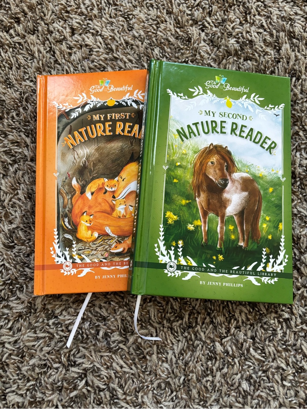 The Good and the Beautiful- My First & My Second Nature Reader Hardcover Books